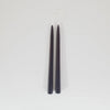 Black Taper Candle, Pair - KM Home