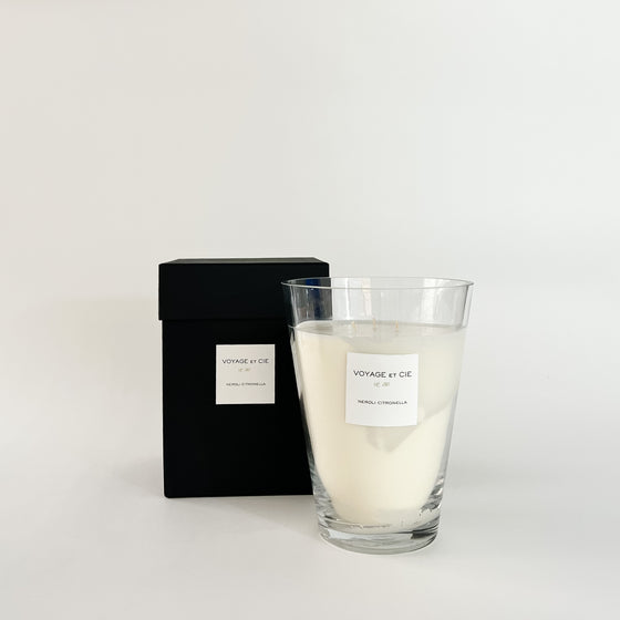 8" French Cut Citronella Candle - KM Home