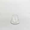 Angled Clear Glass Vase - KM Home