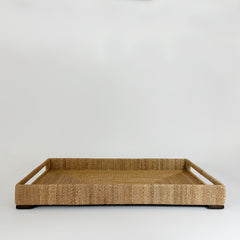 Woodside Rectangular Tray, Large, Natural