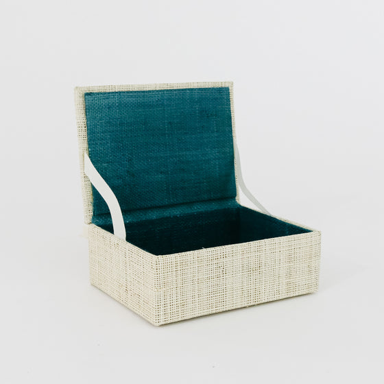 Natural Raffia Box - KM Home