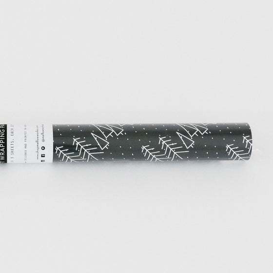 Winter Trees Gift Wrap - KM Home