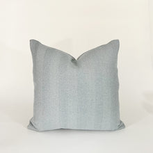 Blue Herringbone Pillow - KM Home