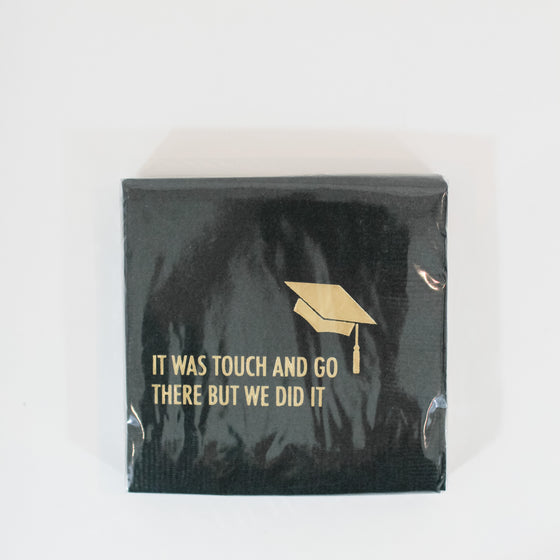 "Touch and Go" Cocktail Napkins - KM Home
